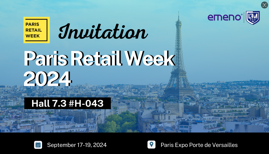 Примем участие в выставке Paris Retail Week 2024.